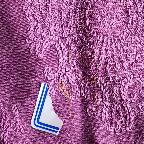 Nicole Miller Purple Silk Halter Deep V-neck Cowl Back Bubble Hem Dress/US 6 - Picture 15 of 16